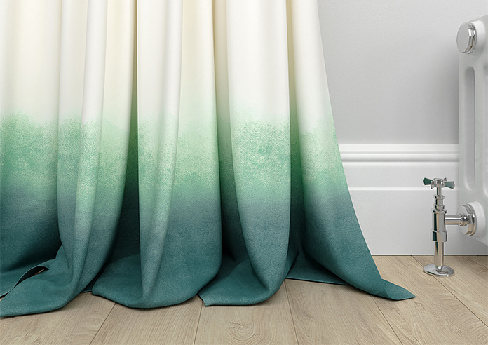 Bluebellgray Ombre, Teal - Made to Measure Curtains - Image 6